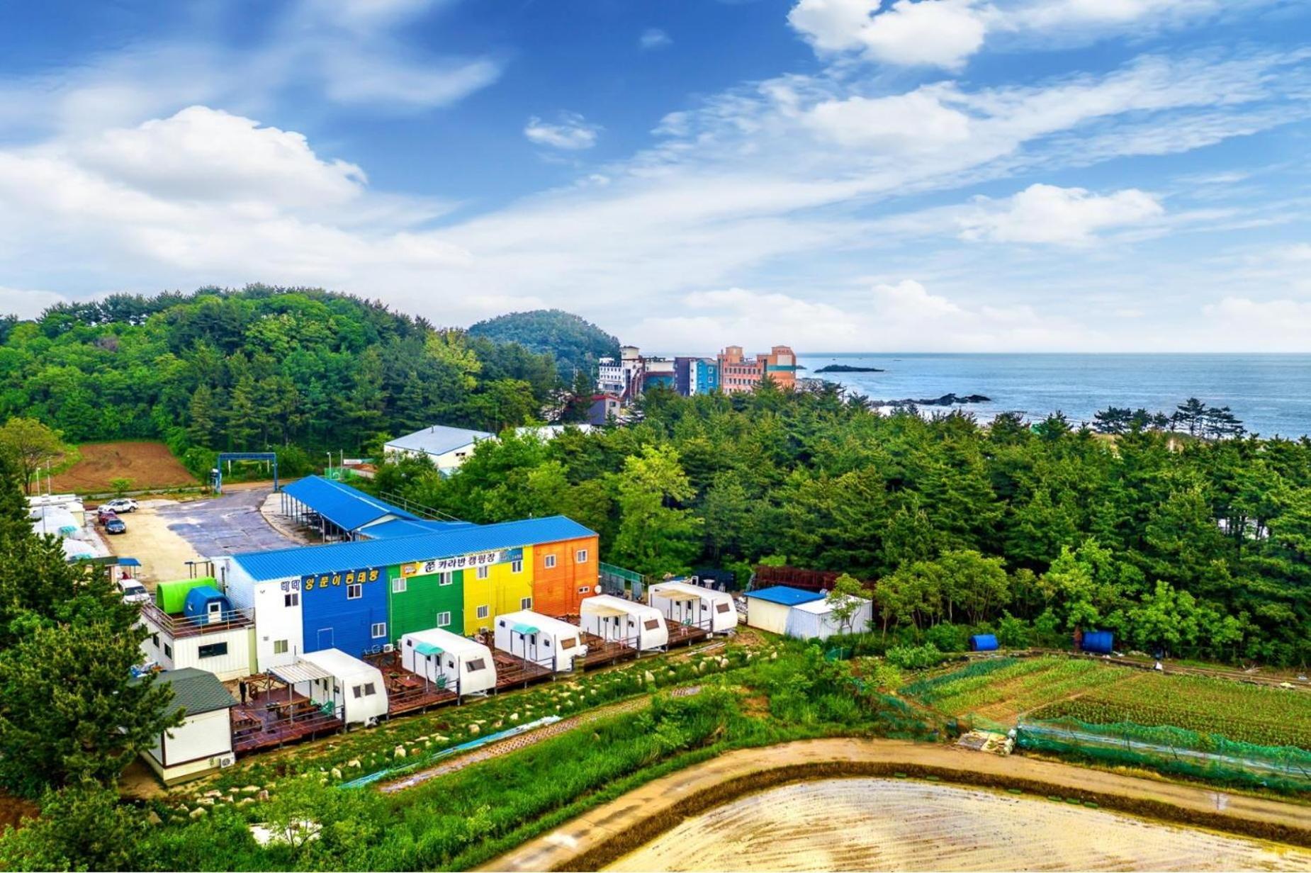 Goseong Jjun Camping Pension Goseong (Gangwon) Bagian luar foto